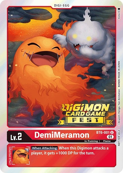 Image for DemiMeramon (Digimon Card Game Fest 2022) [Double Diamond]