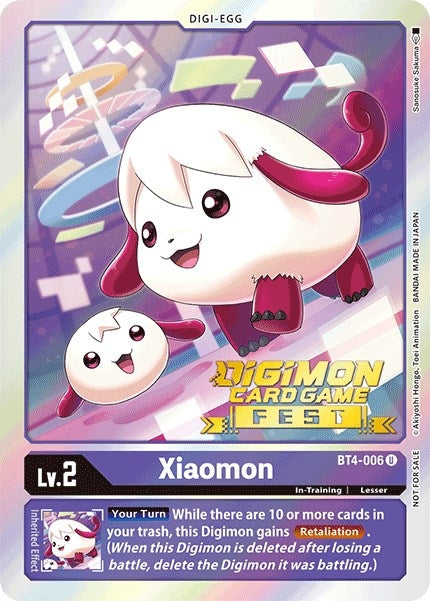 Image for Xiaomon (Digimon Card Game Fest 2022) [Great Legend]