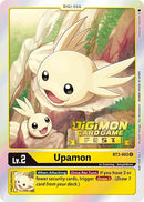 Image for Upamon - BT3-003 (Digimon Card Game Fest 2022) [Release Special Booster]