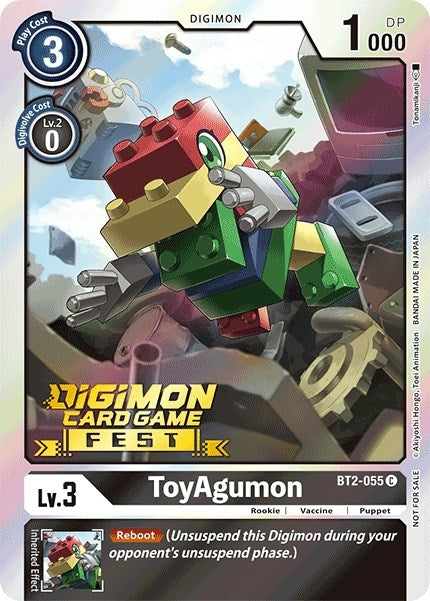 Image for ToyAgumon (Digimon Card Game Fest 2022) [Release Special Booster]