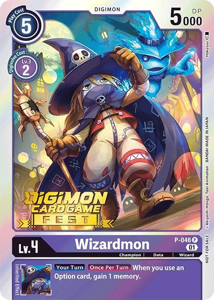 Image for Wizardmon (Digimon Card Game Fest 2022) [Digimon Promotion Cards]