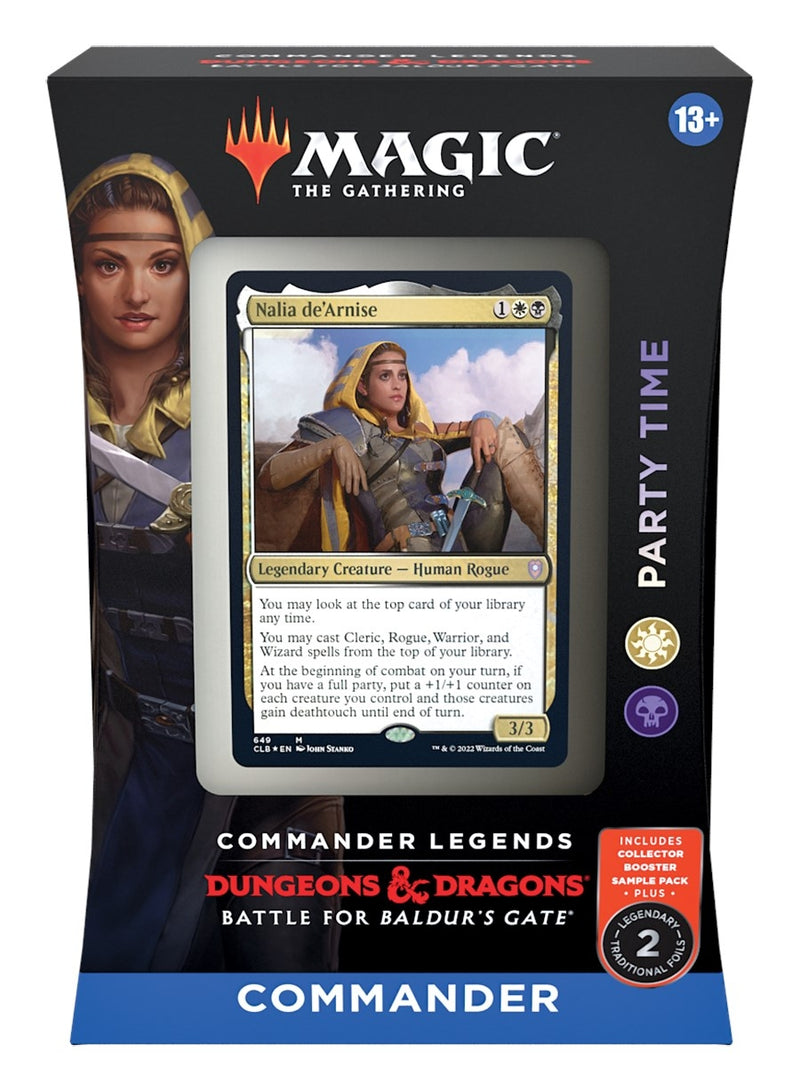 Commander Legends Battle for Baldurs Gate Party Time Commander Deck [CLB]