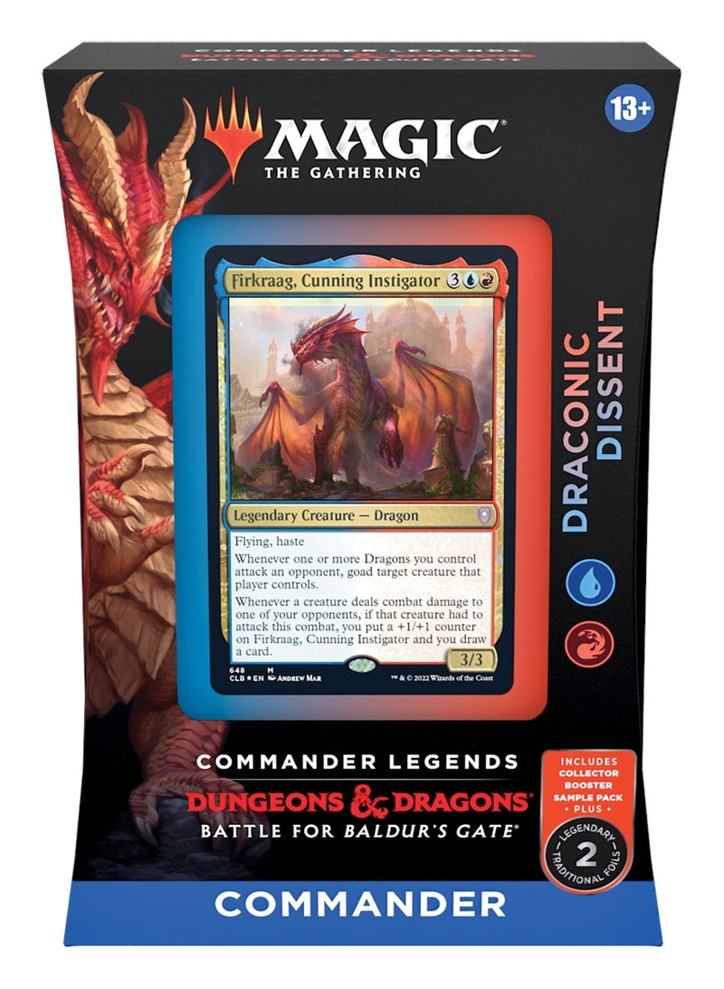Commander Legends Battle for Baldurs Gate Draconic Dissent Commander Deck [CLB]