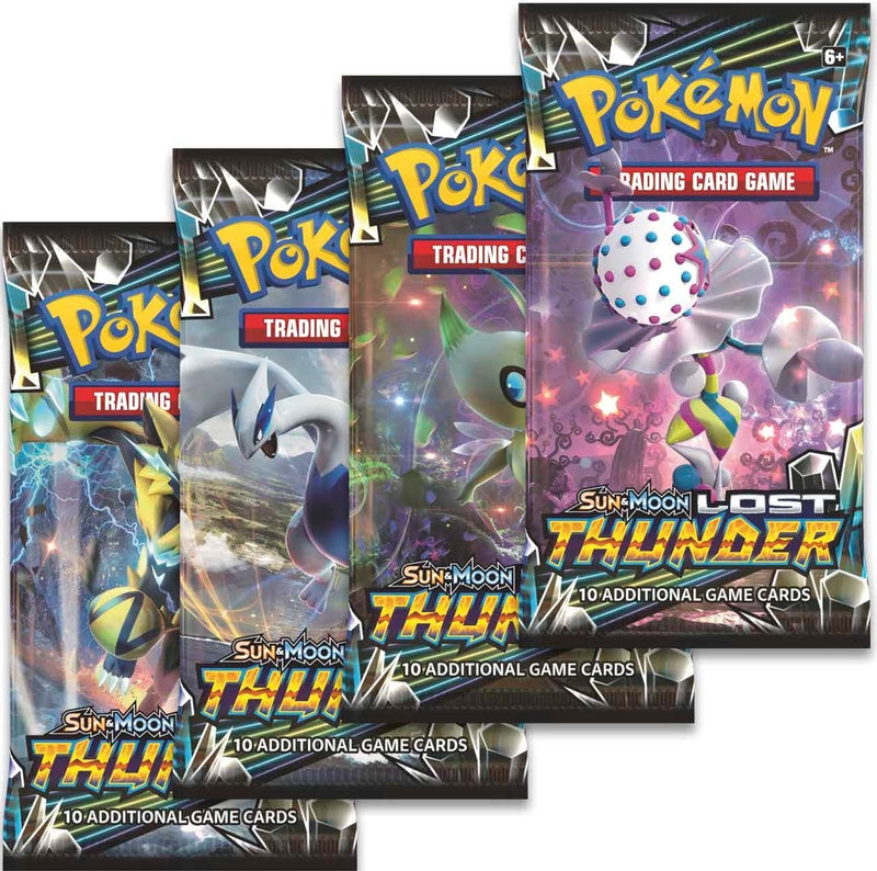 Lost Thunder Booster Pack Art Bundle Set of 4 [SM8]