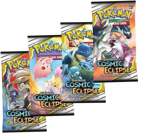Cosmic Eclipse Booster Pack Art Bundle Set of 4 [SM12]