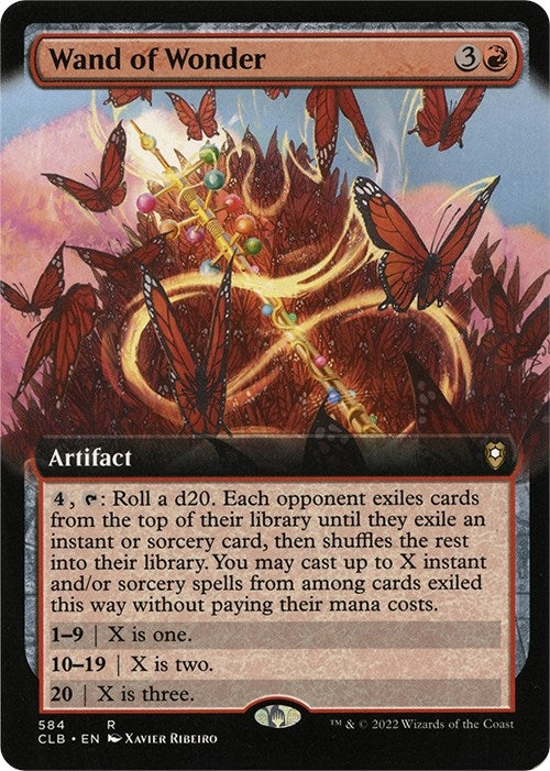 Wand of Wonder Extended Art (584) [CLB]