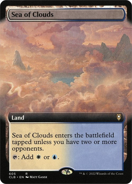 Sea of Clouds Extended Art (605) [CLB]