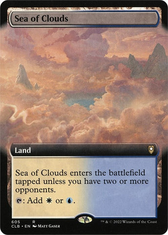Sea of Clouds Extended Art (605) [CLB]