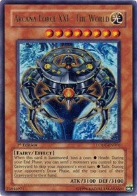 Arcana Force XXI The World (LODT-EN016) [LODT]