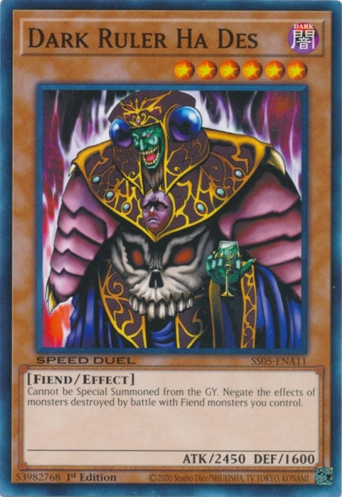 Dark Ruler Ha Des (STP3-EN001) [STP3]