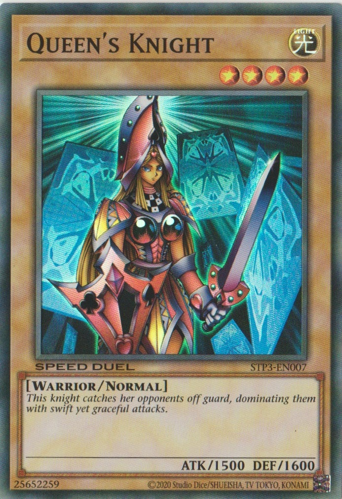 Queens Knight (STP3-EN007) [STP3]