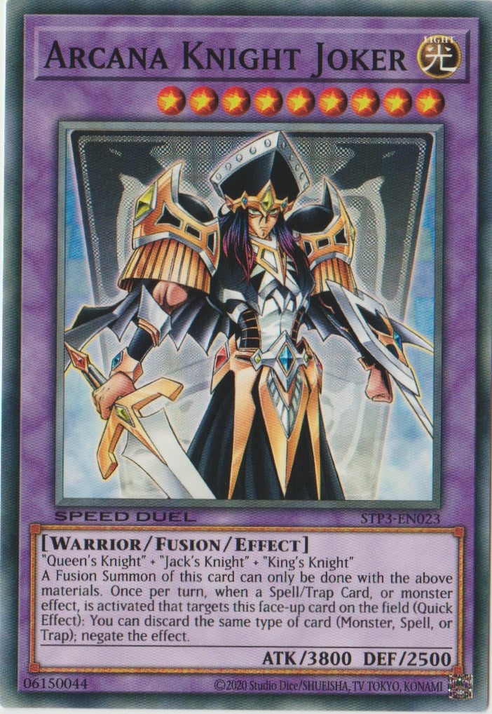 Arcana Knight Joker (STP3-EN023) [STP3]