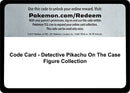 Code Card Detective Pikachu On The Case Figure Collection [DEP]