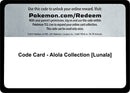 Code Card Alola Collection Lunala [MCAP]