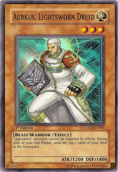 Aurkus Lightsworn Druid (LODT-EN081) [LODT]