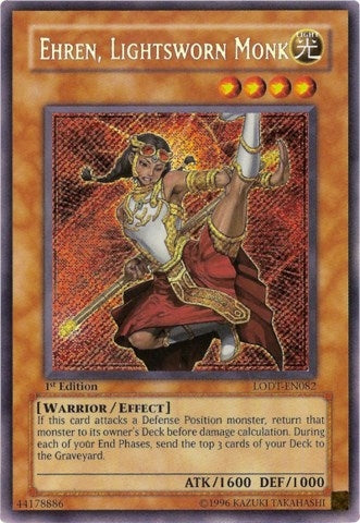 Ehren Lightsworn Monk (LODT-EN082) [LODT]