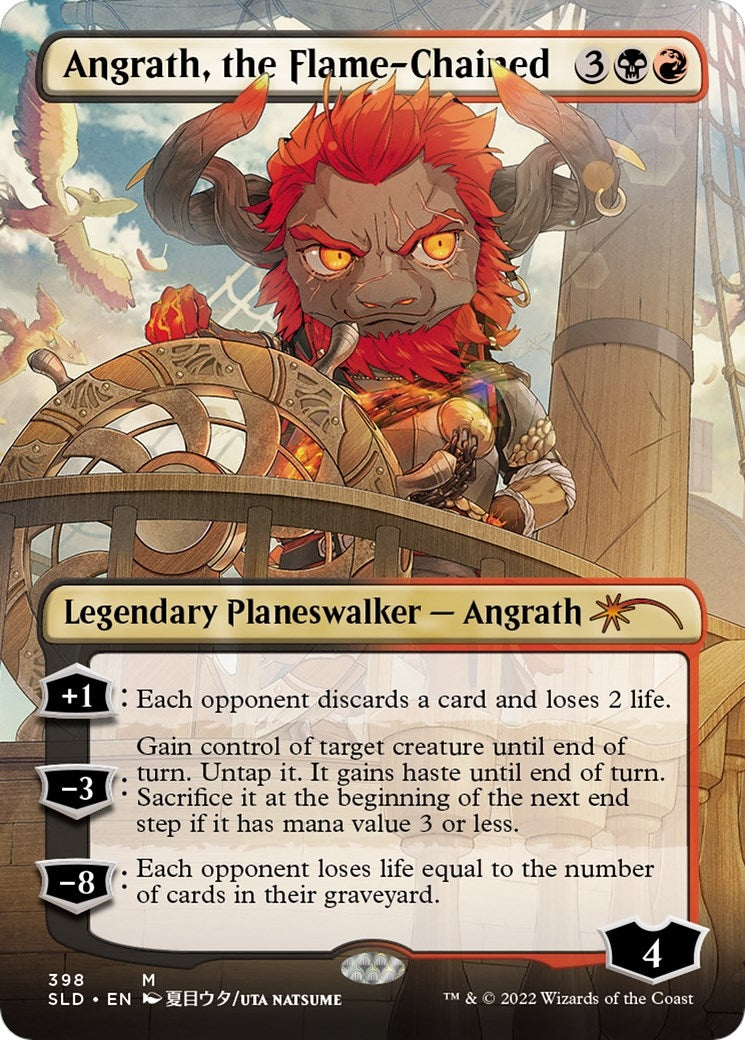 Angrath the Flame Chained Borderless (398) [SLD]