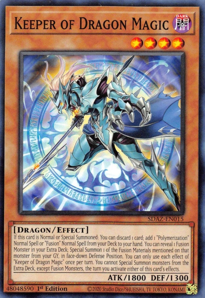 Keeper of Dragon Magic (SDAZ-EN015) [SDAZ]