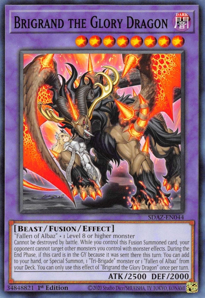 Brigrand the Glory Dragon (SDAZ-EN044) [SDAZ]