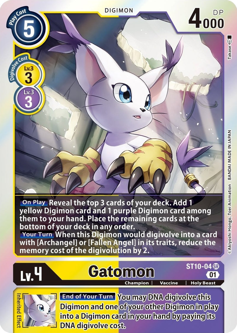 Image for Gatomon [Starter Deck 10: Parallel World Tactician]
