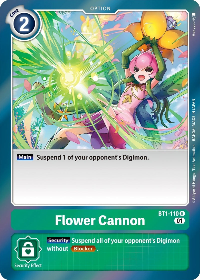 Image for Flower Cannon (Parallel Rare) [Starter Deck 09: Ultimate Ancient Dragon]