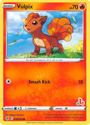 Vulpix 029 264 13 Cinderace Stamped (029/264) [BA22]