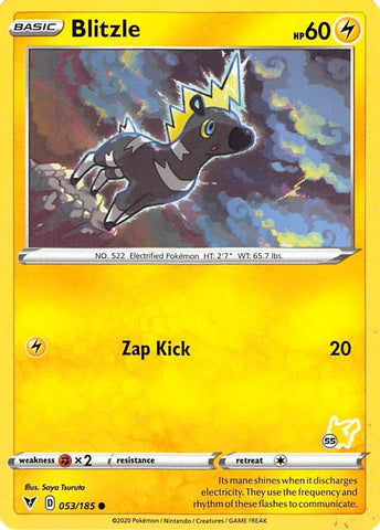 Blitzle 053 185 55 Pikachu Stamped (053/185) [BA22]