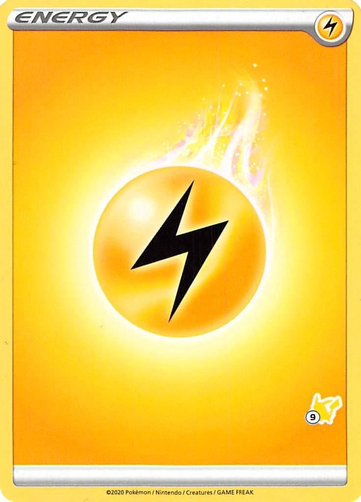 Lightning Energy 9 Pikachu Stamped [BA22]