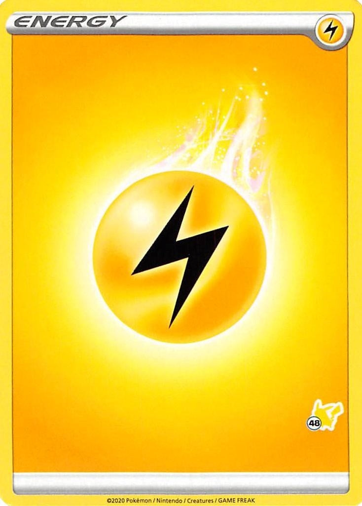 Lightning Energy 48 Pikachu Stamped [BA22]