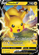 Pikachu V 043 185 60 Pikachu Stamped (043/185) [BA22]