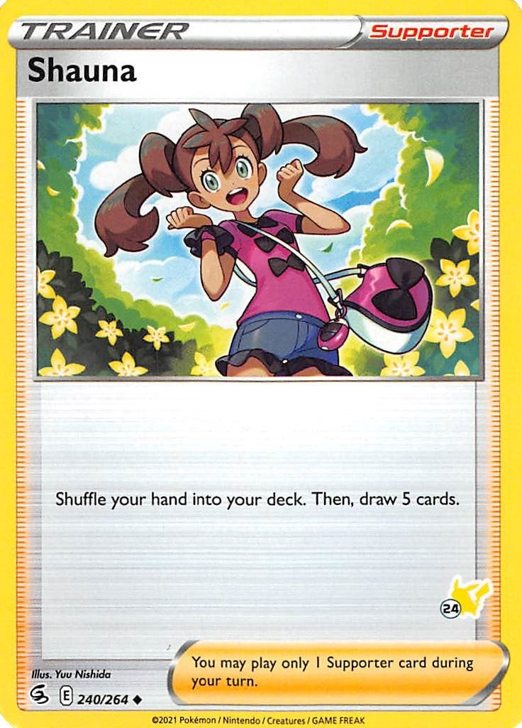 Shauna 240 264 24 Pikachu Stamped (240/264) [BA22]