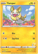 Yamper 074 202 1 Pikachu Stamped (074/202) [BA22]