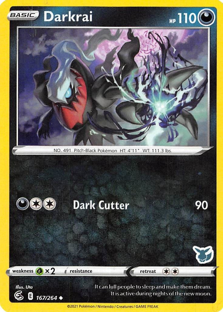 Darkrai 167 264 Eevee Stamped (167/264) [BA22]
