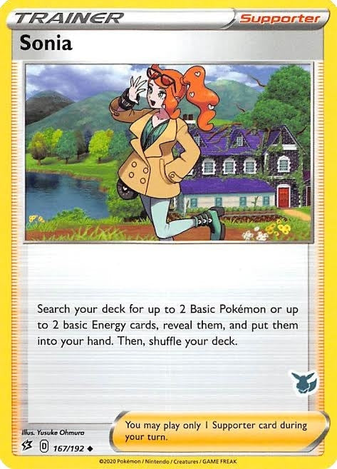 Sonia 167 192 Eevee Stamped (167/192) [BA22]