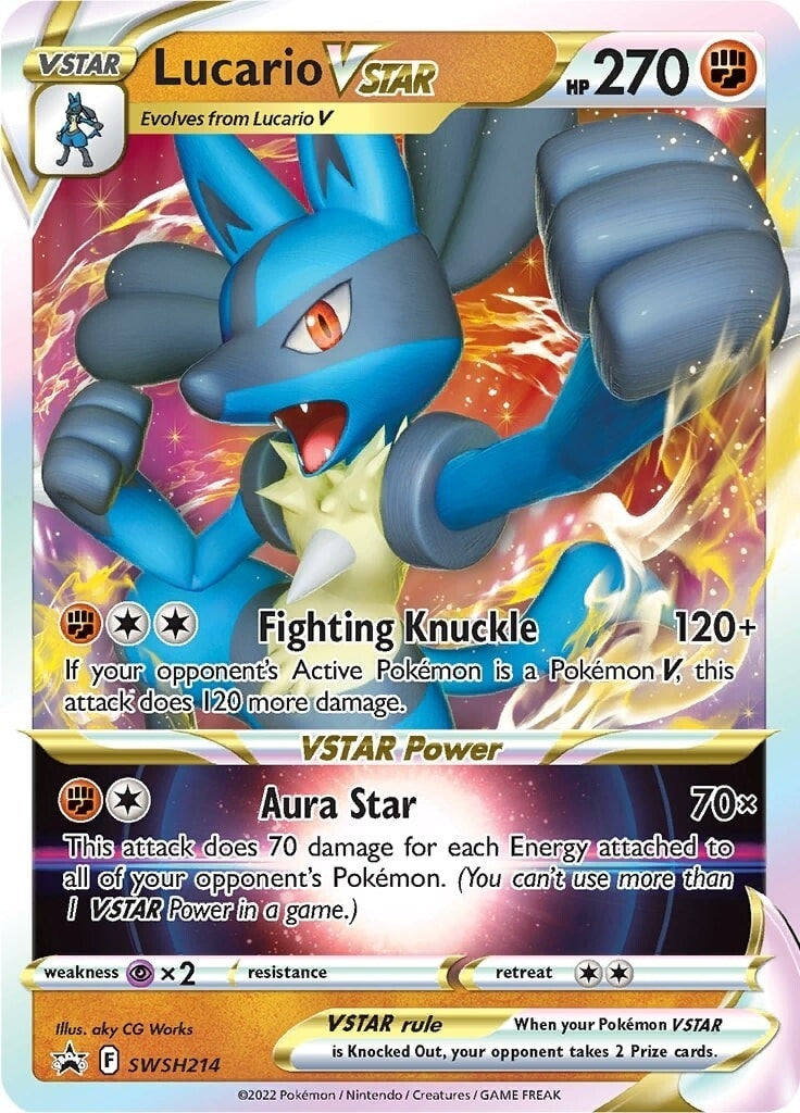 Lucario VSTAR SWSH214 (SWSH214) [SWSD]