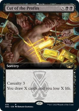 Cut of the Profits (Extended Art) [Streets of New Capenna]