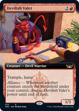 Devilish Valet Extended Art (423) [SNC]