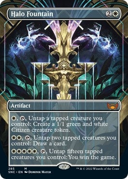 Halo Fountain Borderless (285) [SNC]