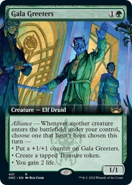 Gala Greeters Extended Art (431) [SNC]