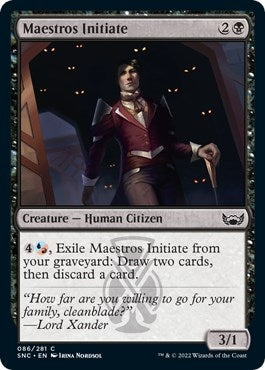 Maestros Initiate [Streets of New Capenna]