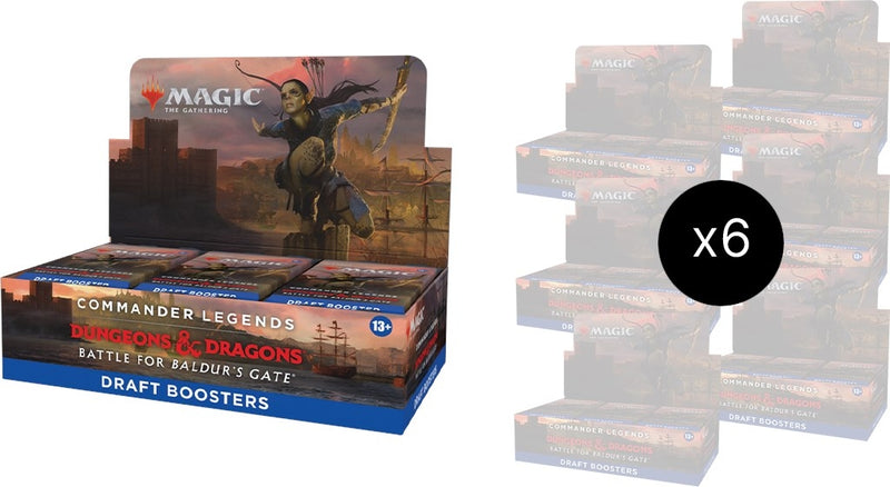 Commander Legends Battle for Baldurs Gate Draft Booster Box Case [CLB]