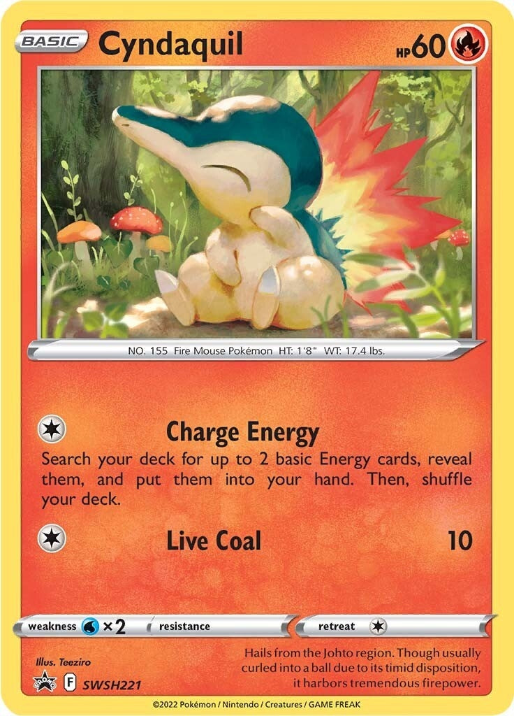 Cyndaquil SWSH221 (SWSH221) [SWSD]