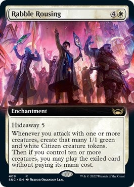 Rabble Rousing Extended Art (409) [SNC]
