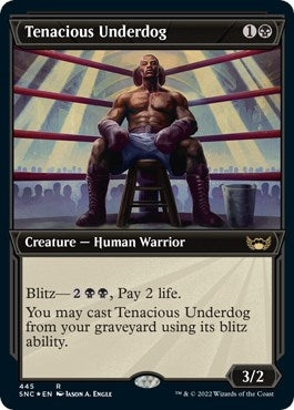 Tenacious Underdog Showcase Foil Etched (445) [SNC]