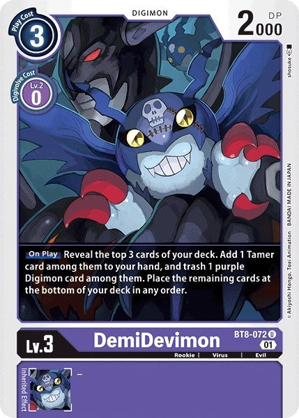 Image for DemiDevimon [New Awakening]