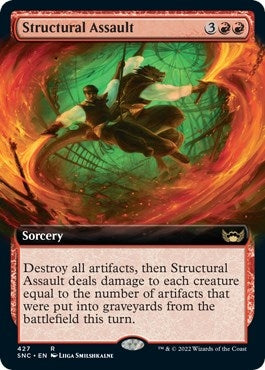 Structural Assault (Extended Art) [Streets of New Capenna]