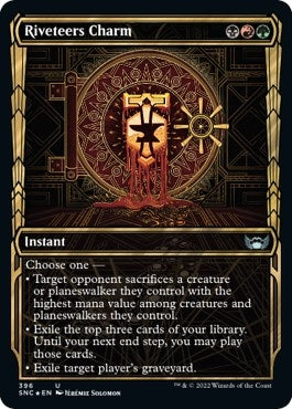 Riveteers Charm (Showcase Golden Age Gilded Foil) [Streets of New Capenna]