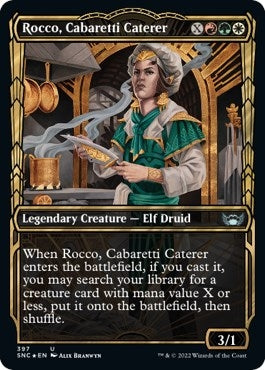 Rocco Cabaretti Caterer Gilded Foil (397) [SNC]