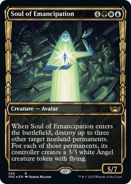 Soul of Emancipation (Showcase Golden Age Gilded Foil) [Streets of New Capenna]