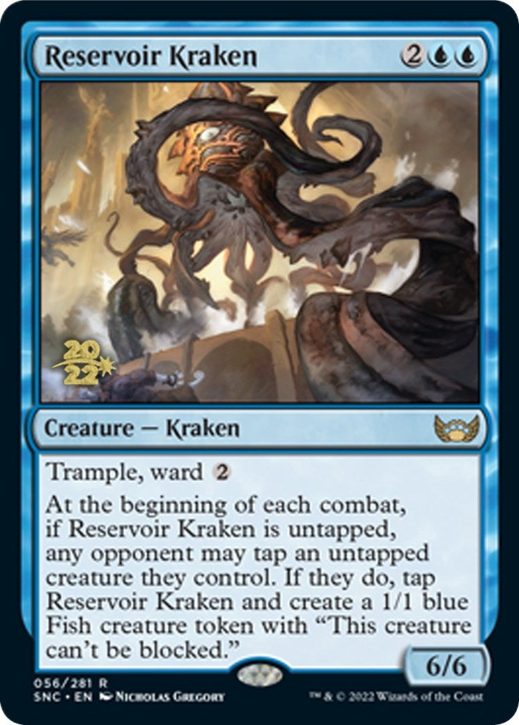Reservoir Kraken [Streets of New Capenna Prerelease Promos]